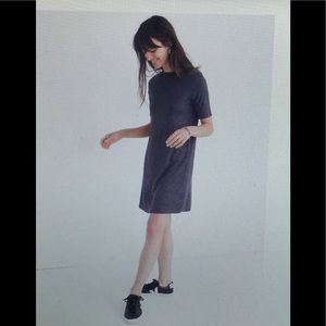 NWT Madewell Mockneck Boxy Tee Dress